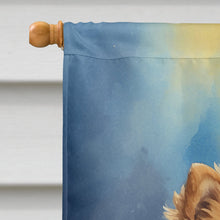 Load image into Gallery viewer, Pomeranian Happy Birthday House Flag