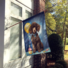 Load image into Gallery viewer, Chocolate Standard Poodle Happy Birthday House Flag