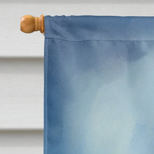 Load image into Gallery viewer, White Toy Poodle Happy Birthday House Flag