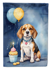 Load image into Gallery viewer, Beagle Happy Birthday House Flag