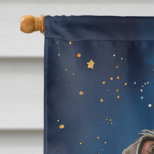 Load image into Gallery viewer, Bearded Collie Happy Birthday House Flag