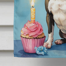 Load image into Gallery viewer, Boston Terrier Happy Birthday House Flag