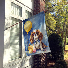 Load image into Gallery viewer, Cavalier Spaniel Happy Birthday House Flag