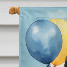 Load image into Gallery viewer, Black Chow Chow Happy Birthday House Flag