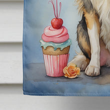 Load image into Gallery viewer, Collie Happy Birthday House Flag