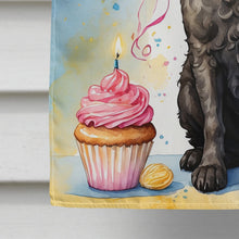 Load image into Gallery viewer, Curly Coated Retriever Happy Birthday House Flag