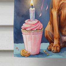 Load image into Gallery viewer, Redbone Coonhound Happy Birthday House Flag
