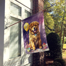 Load image into Gallery viewer, Tibetan Mastiff Happy Birthday House Flag