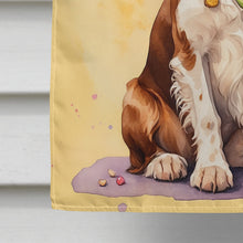 Load image into Gallery viewer, Welsh Springer Spaniel Happy Birthday House Flag