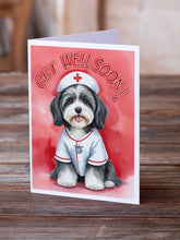 Load image into Gallery viewer, Havanese Get Well Soon Greeting Cards - Blank Note Cards – 8-Pack of Artist-Designed Cards with Envelopes