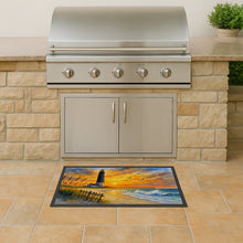 Load image into Gallery viewer, Beach Lighthouse Doormat