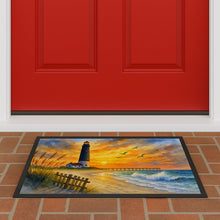 Load image into Gallery viewer, Beach Lighthouse Doormat