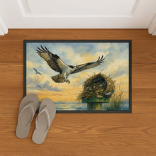 Load image into Gallery viewer, Osprey Nest Over the Bay Doormat-24x36 Indoor / Outdoor Rug | Made in USA