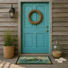 Load image into Gallery viewer, Crab in the net Doormat-24x36 Indoor / Outdoor Rug | Made in USA