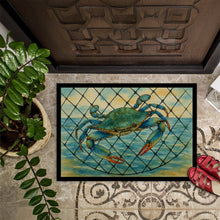 Load image into Gallery viewer, Crab in the net Doormat-24x36 Indoor / Outdoor Rug | Made in USA