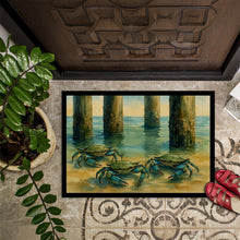 Load image into Gallery viewer, Crabs under the pier Doormat-24x36 Indoor / Outdoor Rug | Made in USA