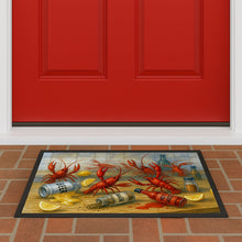 Load image into Gallery viewer, Crawfish Gone Wild Doormat-24x36 Indoor / Outdoor Rug | Made in USA