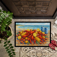 Load image into Gallery viewer, Crawfish on the Beach Doormat-24x36 Indoor / Outdoor Rug | Made in USA