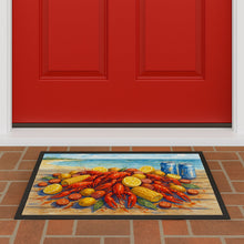 Load image into Gallery viewer, Crawfish on the Beach Doormat-24x36 Indoor / Outdoor Rug | Made in USA