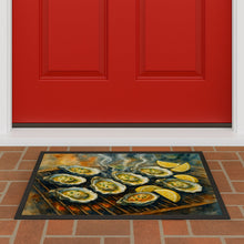 Load image into Gallery viewer, Oysters on the Grill Doormat-24x36 Indoor / Outdoor Rug | Made in USA
