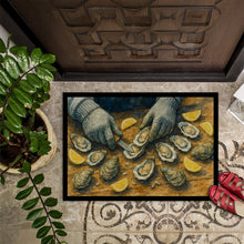 Load image into Gallery viewer, Shucking Oysters Doormat-24x36 Indoor / Outdoor Rug | Made in USA