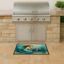 Load image into Gallery viewer, Mermaid and Manatee Doormat