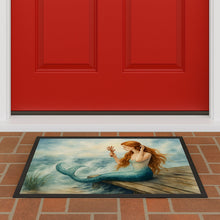 Load image into Gallery viewer, Mermaid on the Dock Doormat