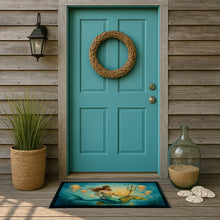 Load image into Gallery viewer, Mermman and Seahorse Doormat
