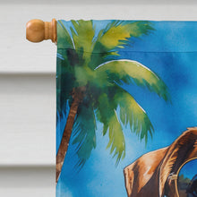 Load image into Gallery viewer, Boxer Summer Beach Time House Flag