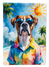 Load image into Gallery viewer, Boxer Summer Beach Time House Flag