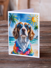 Load image into Gallery viewer, Brittany Summer Beach Time Greeting Cards Pack of 8