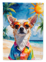 Load image into Gallery viewer, Chihuahua Summer Beach Time Garden Flag