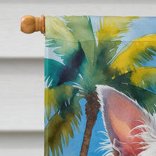 Load image into Gallery viewer, Chinese Crested Summer Beach Time House Flag