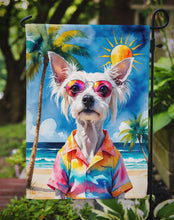 Load image into Gallery viewer, Chinese Crested Summer Beach Time Garden Flag
