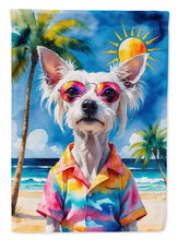Load image into Gallery viewer, Chinese Crested Summer Beach Time Garden Flag