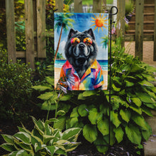 Load image into Gallery viewer, Black Chow Chow Summer Beach Time Garden Flag