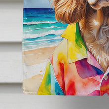Load image into Gallery viewer, Cocker Spaniel Summer Beach Time House Flag