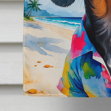 Load image into Gallery viewer, Dachshund Summer Beach Time House Flag