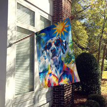 Load image into Gallery viewer, Dalmatian Summer Beach Time House Flag