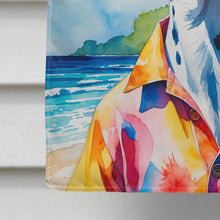Load image into Gallery viewer, Dalmatian Summer Beach Time House Flag