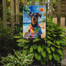 Load image into Gallery viewer, Doberman Pinscher Summer Beach Time Garden Flag