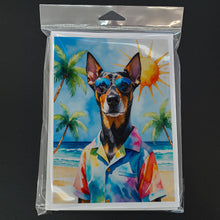 Load image into Gallery viewer, Doberman Pinscher Summer Beach Time Greeting Cards Pack of 8