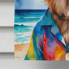 Load image into Gallery viewer, German Shepherd Summer Beach Time House Flag
