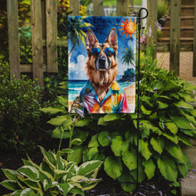 Load image into Gallery viewer, German Shepherd Summer Beach Time Garden Flag