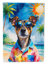 Load image into Gallery viewer, Miniature Pinscher Summer Beach Time House Flag