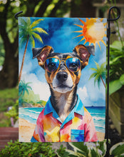 Load image into Gallery viewer, Miniature Pinscher Summer Beach Time Garden Flag