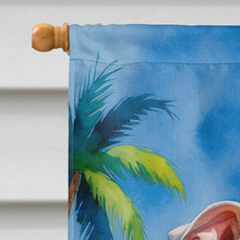 Load image into Gallery viewer, Pit Bull Terrier Summer Beach Time House Flag