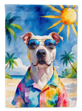 Load image into Gallery viewer, Pit Bull Terrier Summer Beach Time Garden Flag