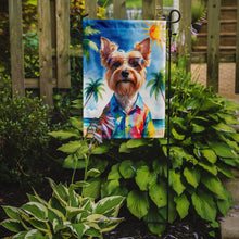 Load image into Gallery viewer, Yorkshire Terrier Summer Beach Time Garden Flag