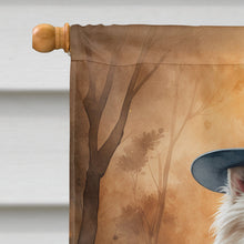 Load image into Gallery viewer, American Eskimo Thanksgiving House Flag